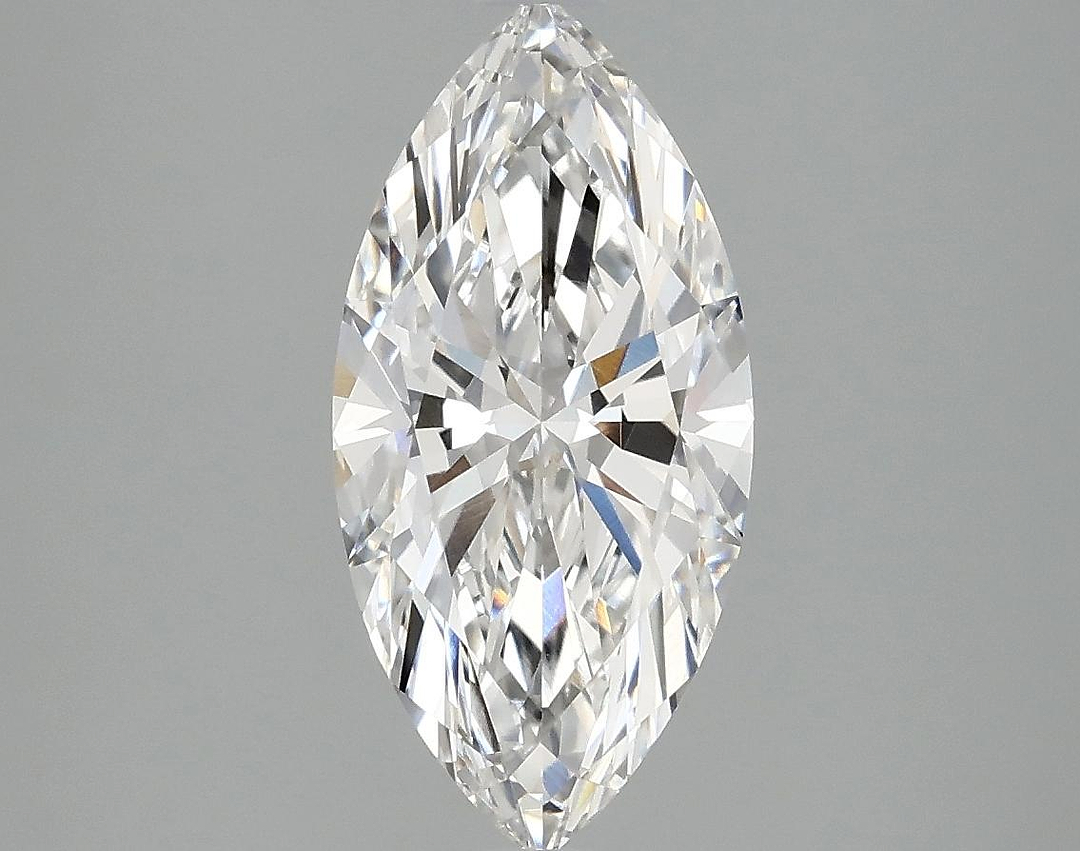 2.03 Carat Marquise Shaped Excellent Cut VVS2 IGI Certified Lab Grown Diamond