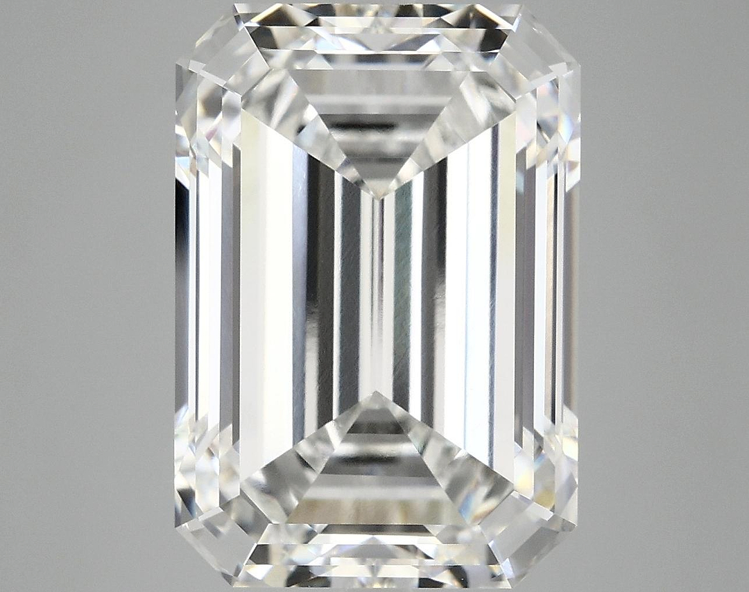 10.51 Carat Emerald Shaped Ideal Cut VVS2 IGI Certified Lab Grown Diamond