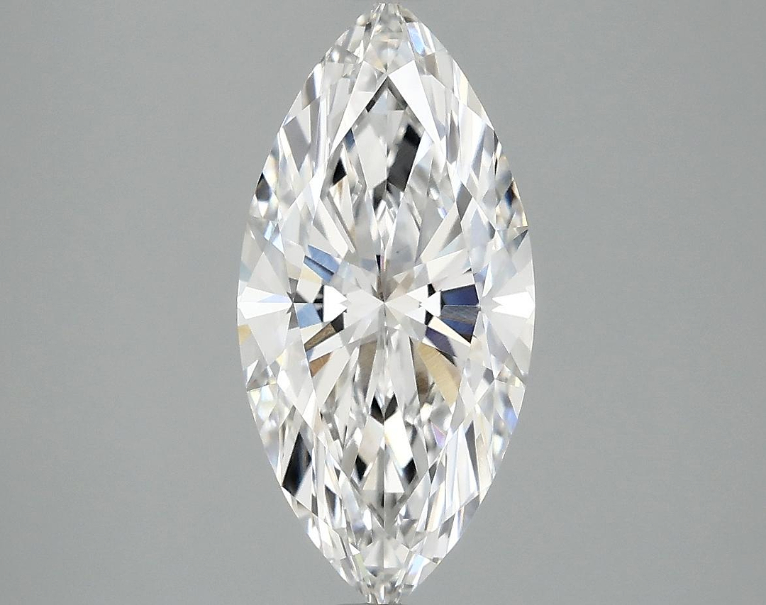 2.08 Carat Marquise Shaped Excellent Cut VS1 IGI Certified Lab Grown Diamond