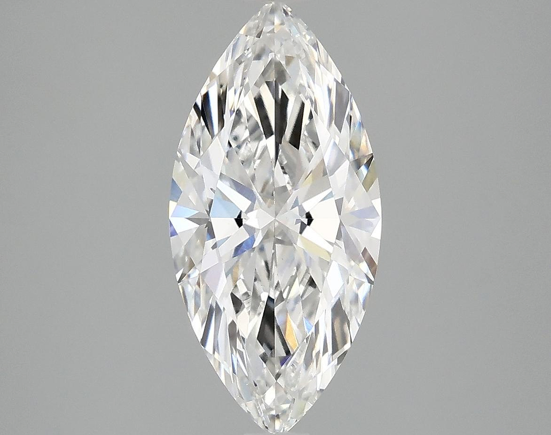 2.01 Carat Marquise Shaped Excellent Cut VVS2 IGI Certified Lab Grown Diamond