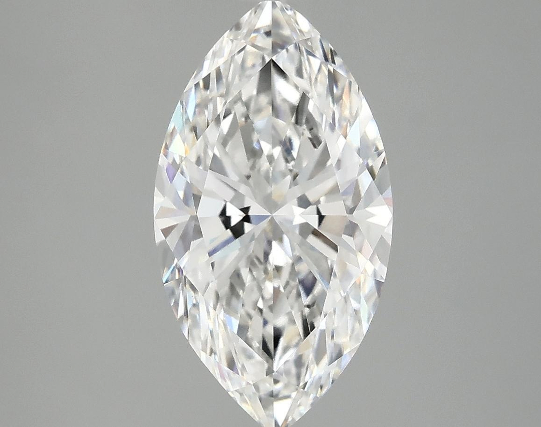 3.04 Carat Marquise Shaped Excellent Cut VVS2 IGI Certified Lab Grown Diamond