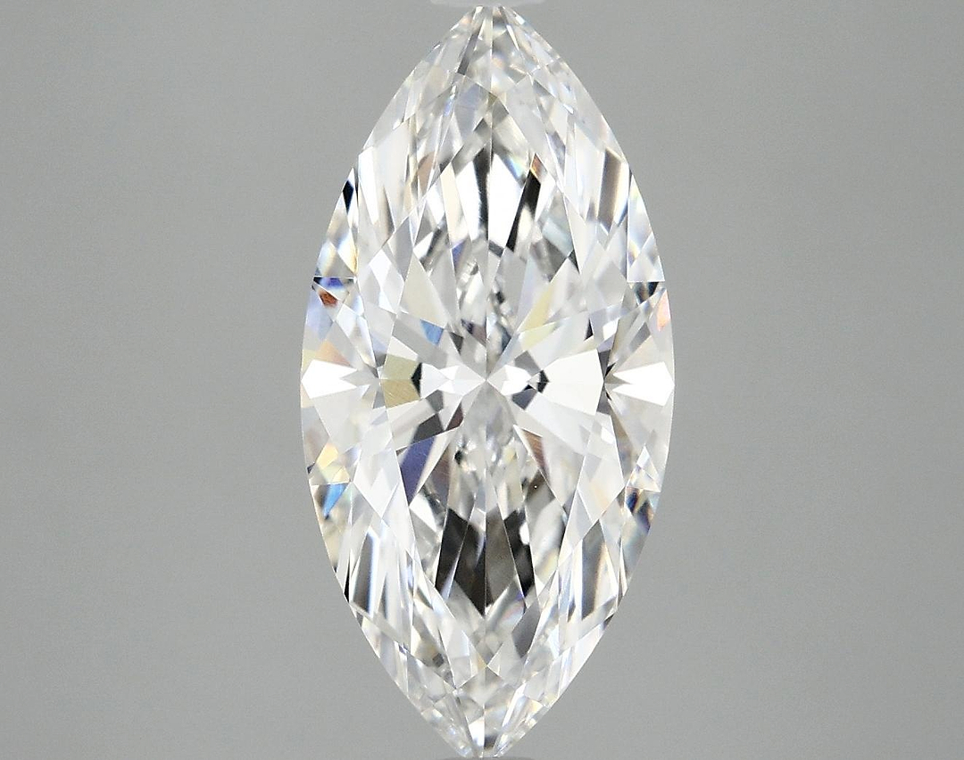3.06 Carat Marquise Shaped Excellent Cut VVS2 IGI Certified Lab Grown Diamond