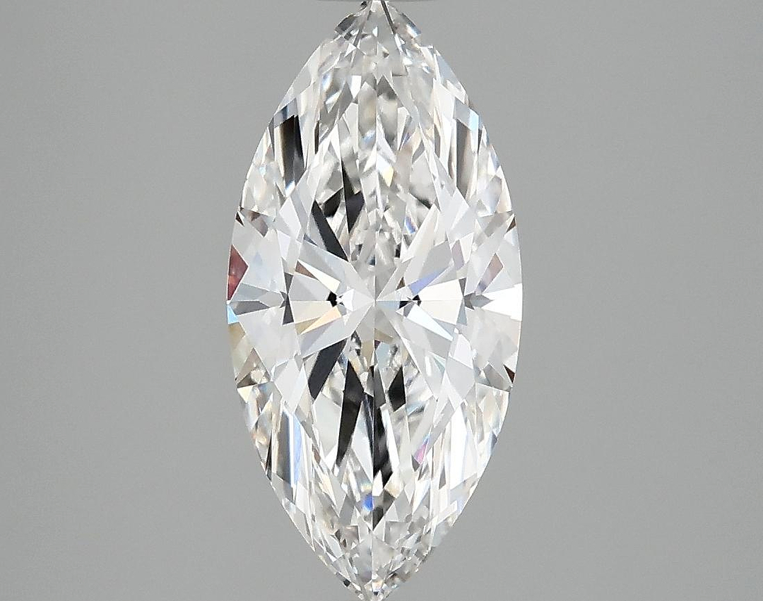 2.08 Carat Marquise Shaped Excellent Cut VVS2 IGI Certified Lab Grown Diamond