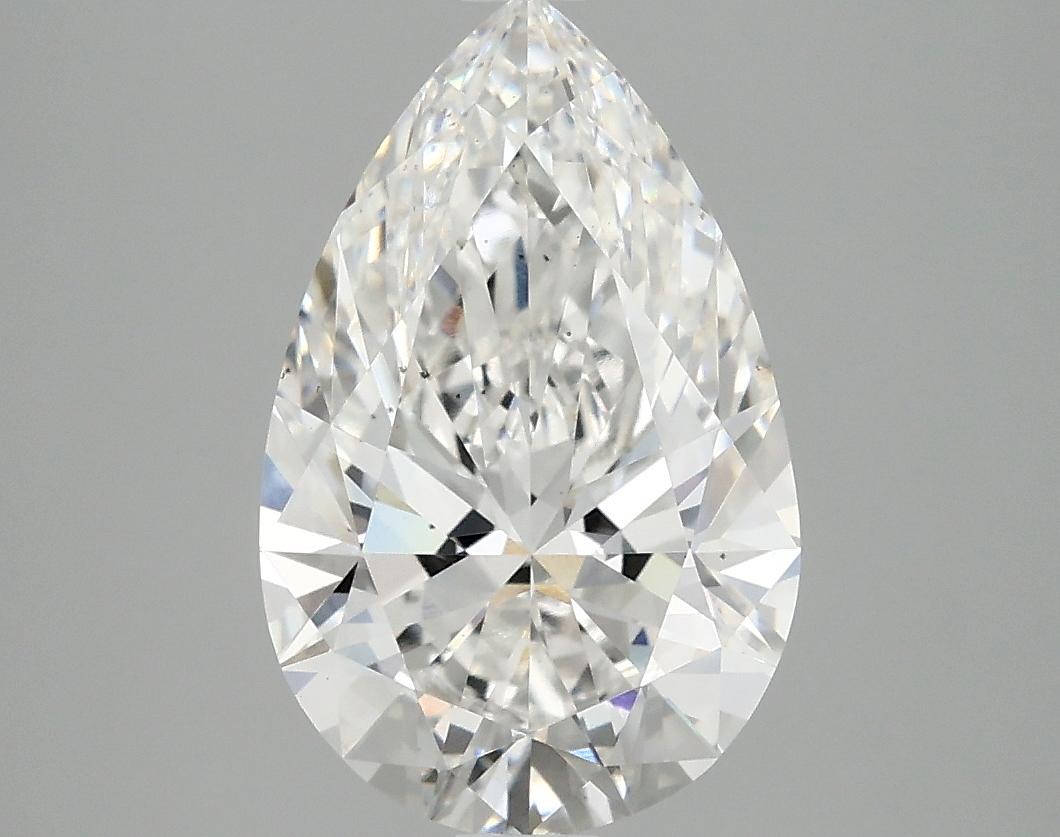 3.08 Carat Pear Shaped Ideal Cut VS2 IGI Certified Lab Grown Diamond