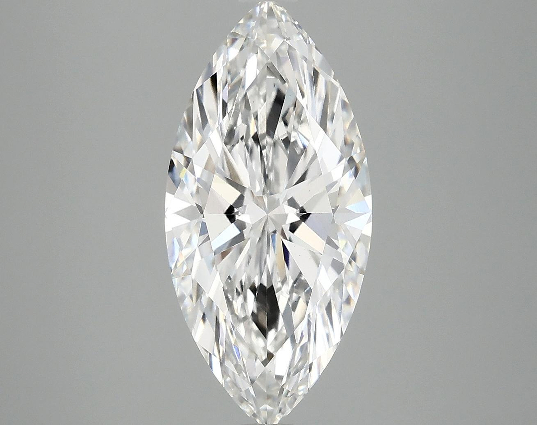 3.08 Carat Marquise Shaped Excellent Cut VS1 IGI Certified Lab Grown Diamond