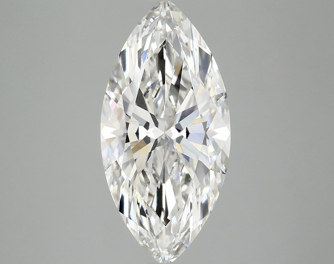3.1 Carat Marquise Shaped Excellent Cut VVS2 IGI Certified Lab Grown Diamond