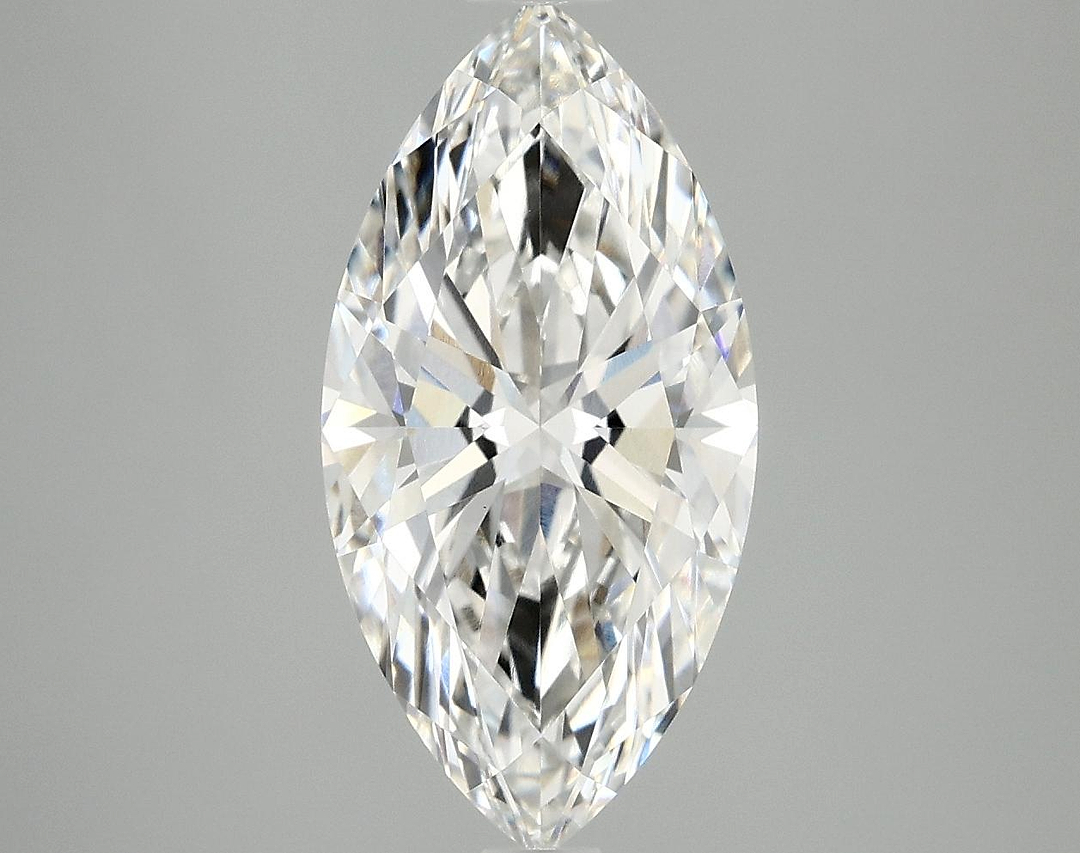 3.09 Carat Marquise Shaped Ideal Cut VVS2 IGI Certified Lab Grown Diamond