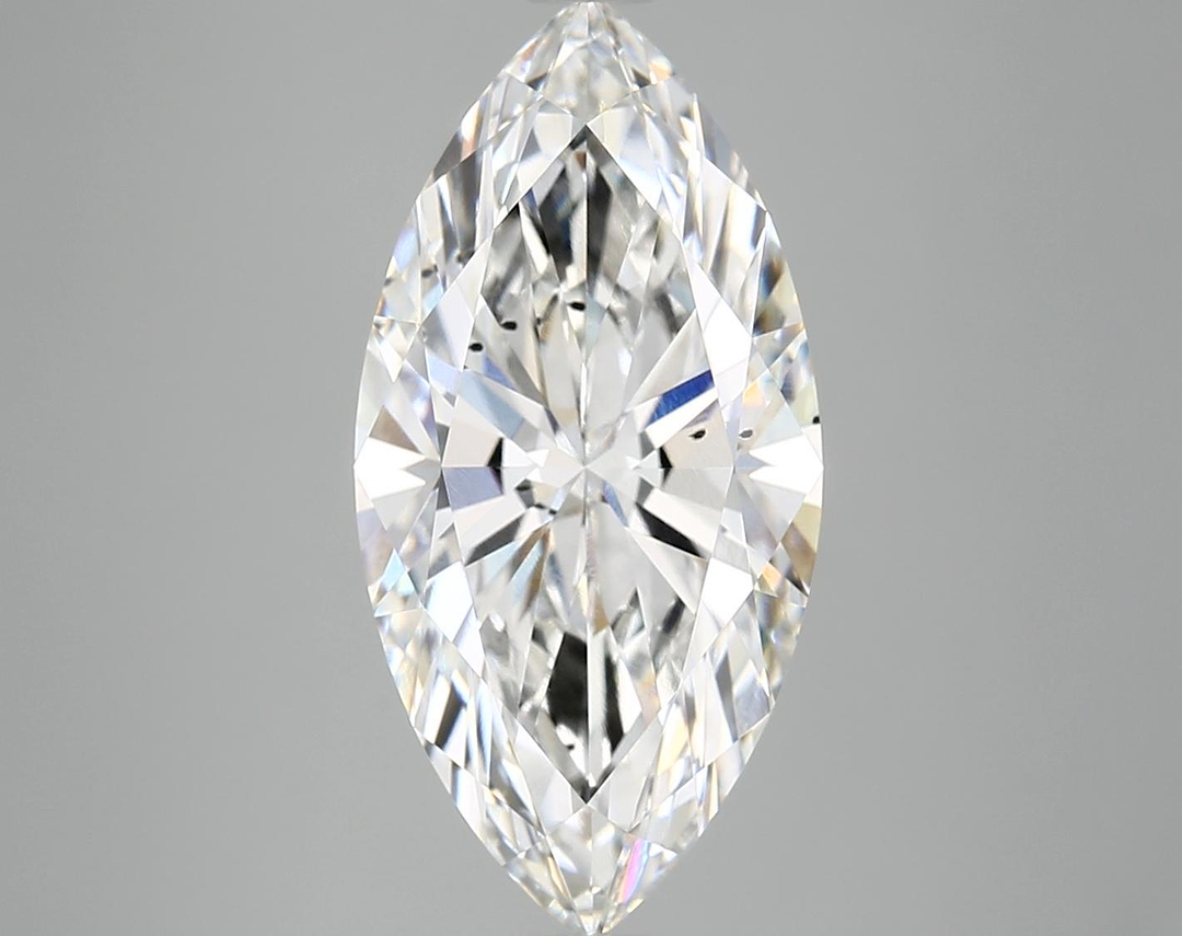 5.04 Carat Marquise Shaped Ideal Cut SI1 IGI Certified Lab Grown Diamond