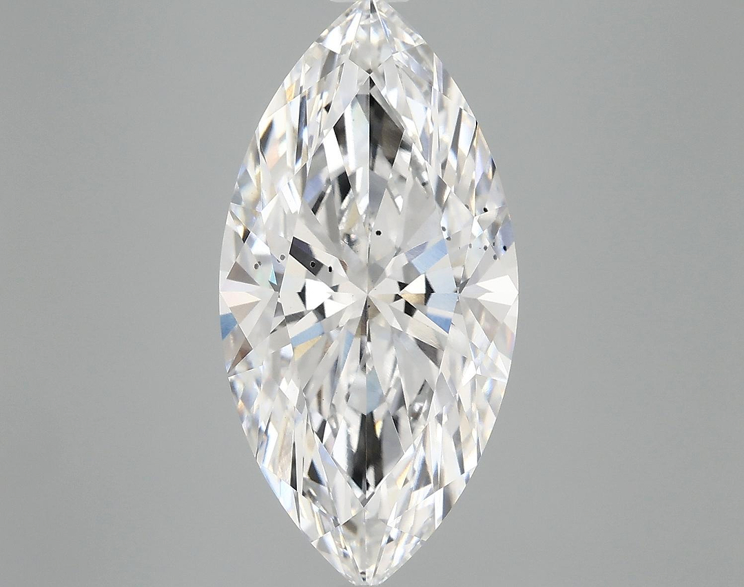 5.08 Carat Marquise Shaped Ideal Cut SI1 IGI Certified Lab Grown Diamond