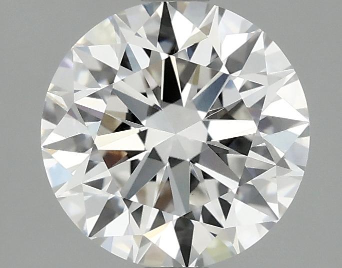 2.01 Carat Round Shaped Excellent Cut VVS2 IGI Certified Lab Grown Diamond