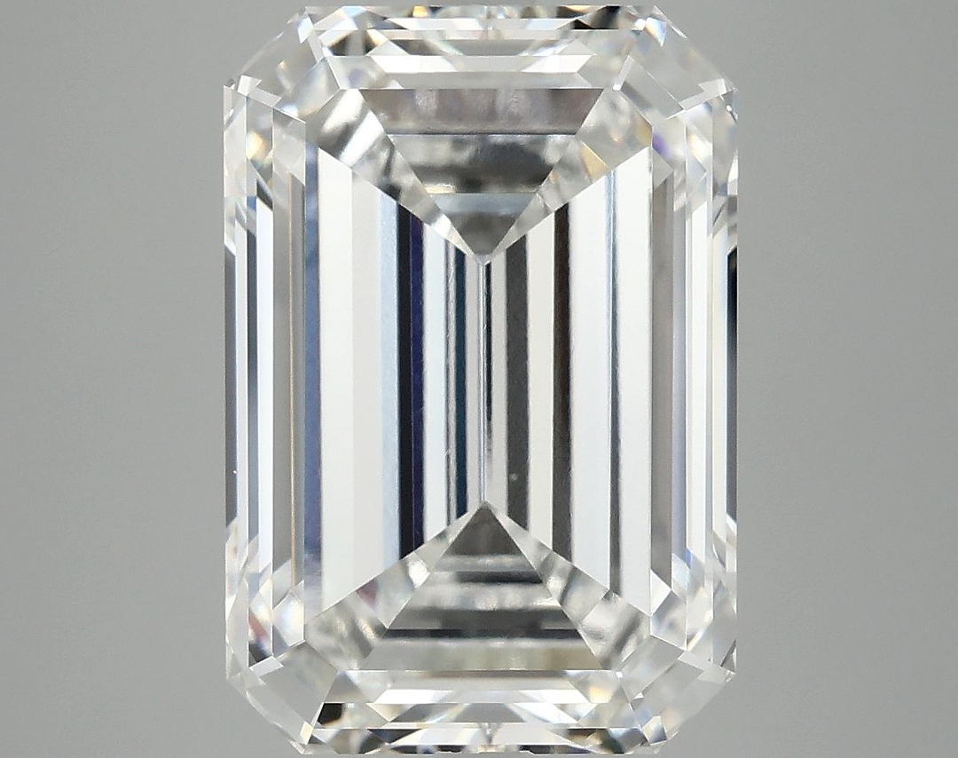 10.09 Carat Emerald Shaped Ideal Cut VVS2 IGI Certified Lab Grown Diamond