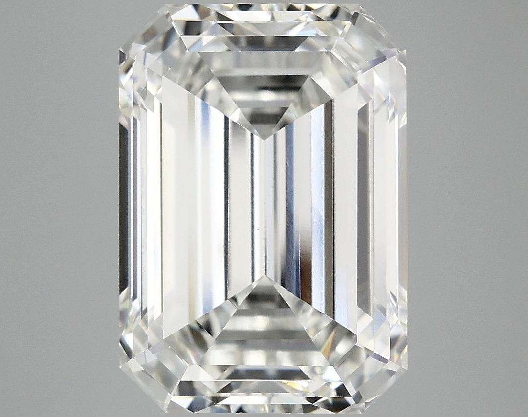 8.07 Carat Emerald Shaped Ideal Cut VVS2 IGI Certified Lab Grown Diamond