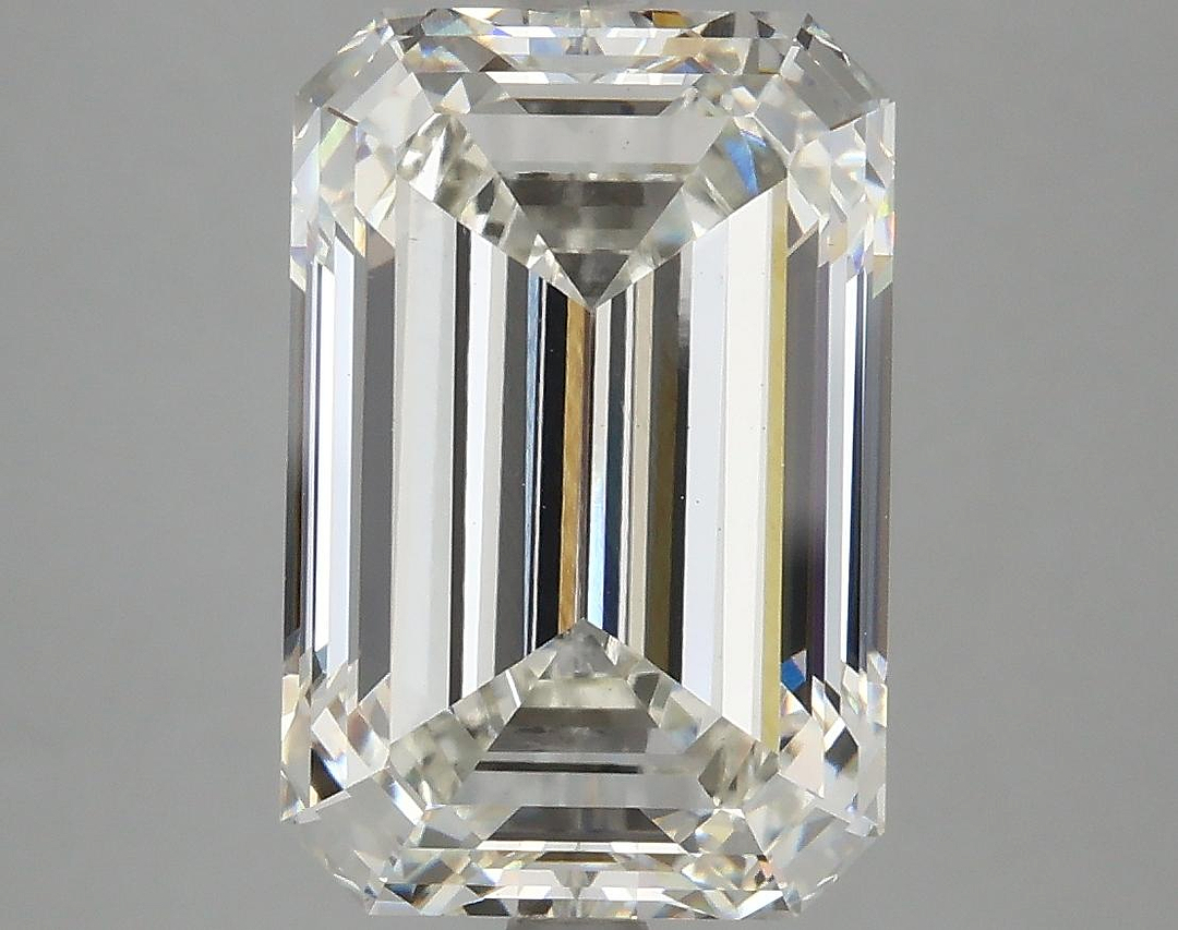 6.04 Carat Emerald Shaped Excellent Cut VS1 IGI Certified Lab Grown Diamond