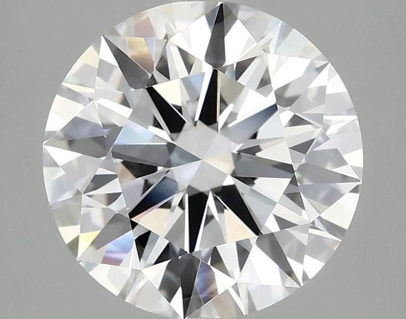 3.09 Carat Round Shaped Ideal Cut VVS2 IGI Certified Lab Grown Diamond