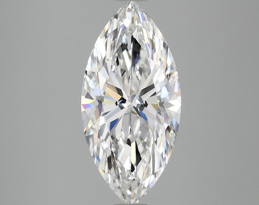 3.06 Carat Marquise Shaped Excellent Cut VS1 IGI Certified Lab Grown Diamond