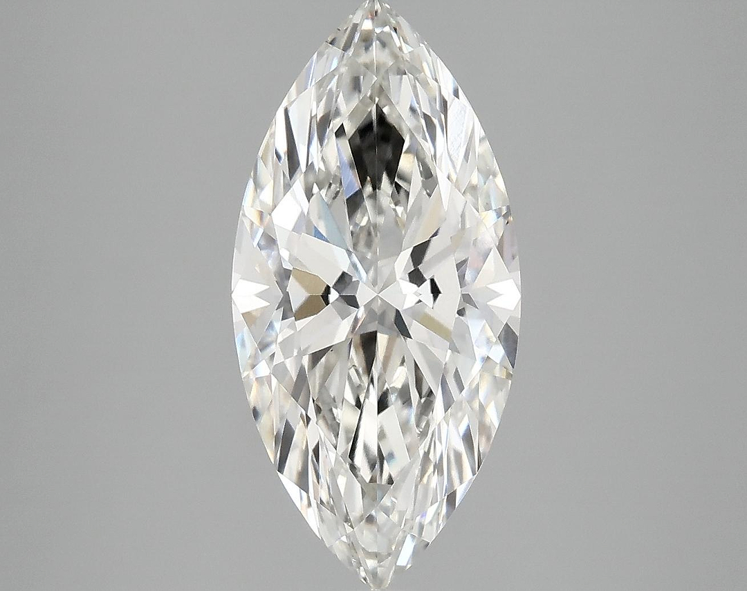 3.1 Carat Marquise Shaped Excellent Cut VVS2 IGI Certified Lab Grown Diamond