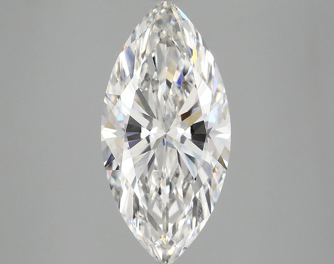 3.03 Carat Marquise Shaped Excellent Cut VVS2 IGI Certified Lab Grown Diamond