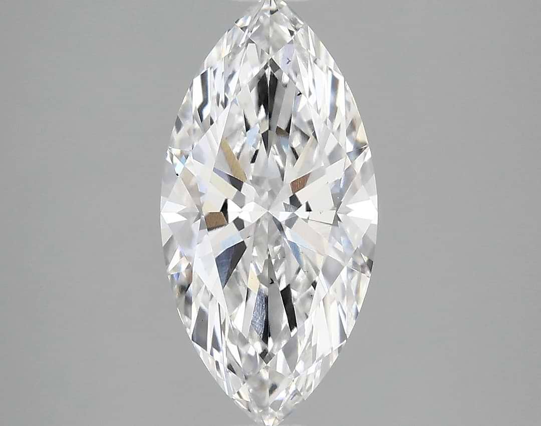 2.01 Carat Marquise Shaped Ideal Cut VS1 IGI Certified Lab Grown Diamond