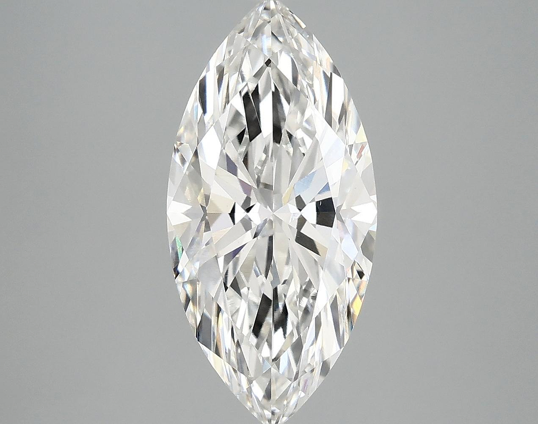 3.03 Carat Marquise Shaped Excellent Cut VVS2 IGI Certified Lab Grown Diamond