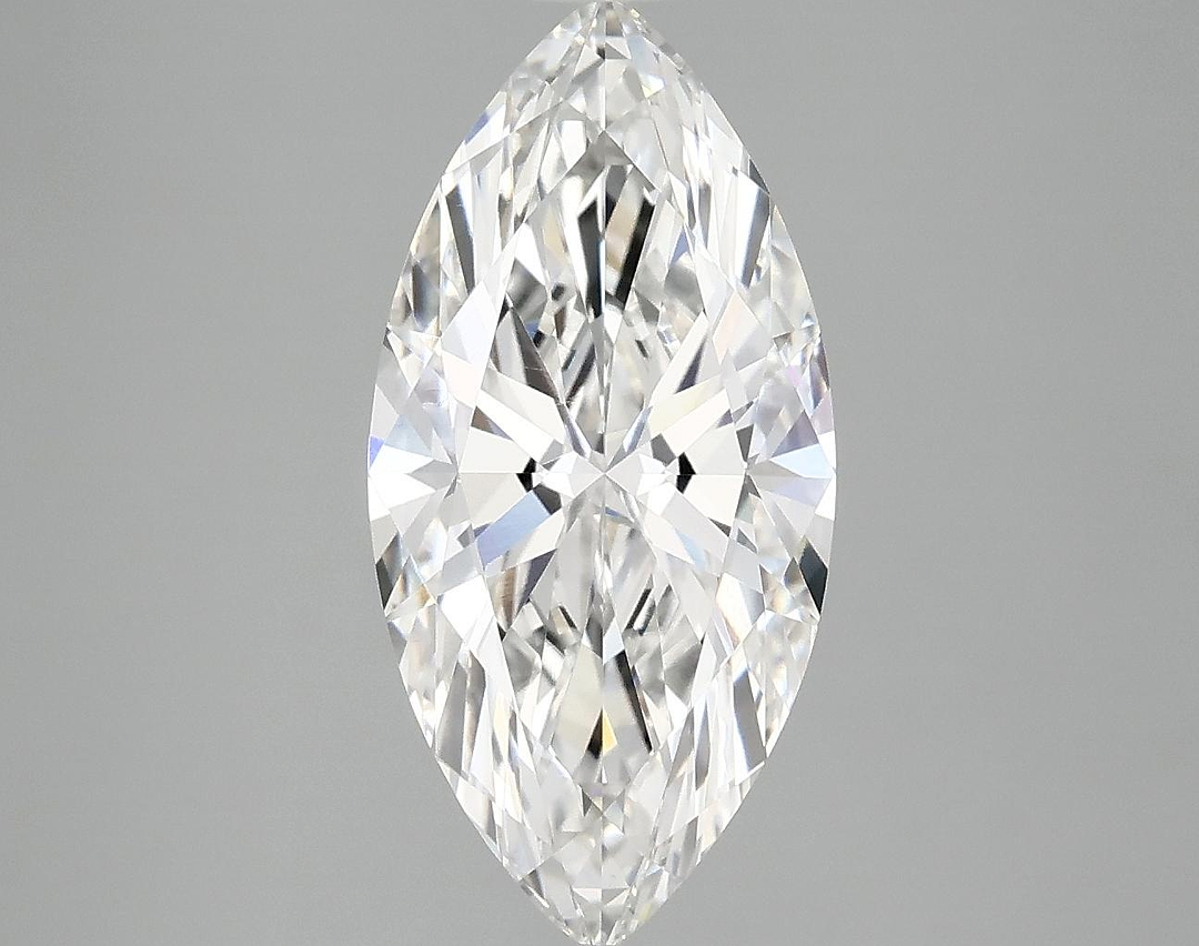 3.02 Carat Marquise Shaped Excellent Cut VVS2 IGI Certified Lab Grown Diamond