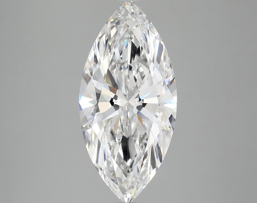 3.09 Carat Marquise Shaped Excellent Cut VS2 IGI Certified Lab Grown Diamond