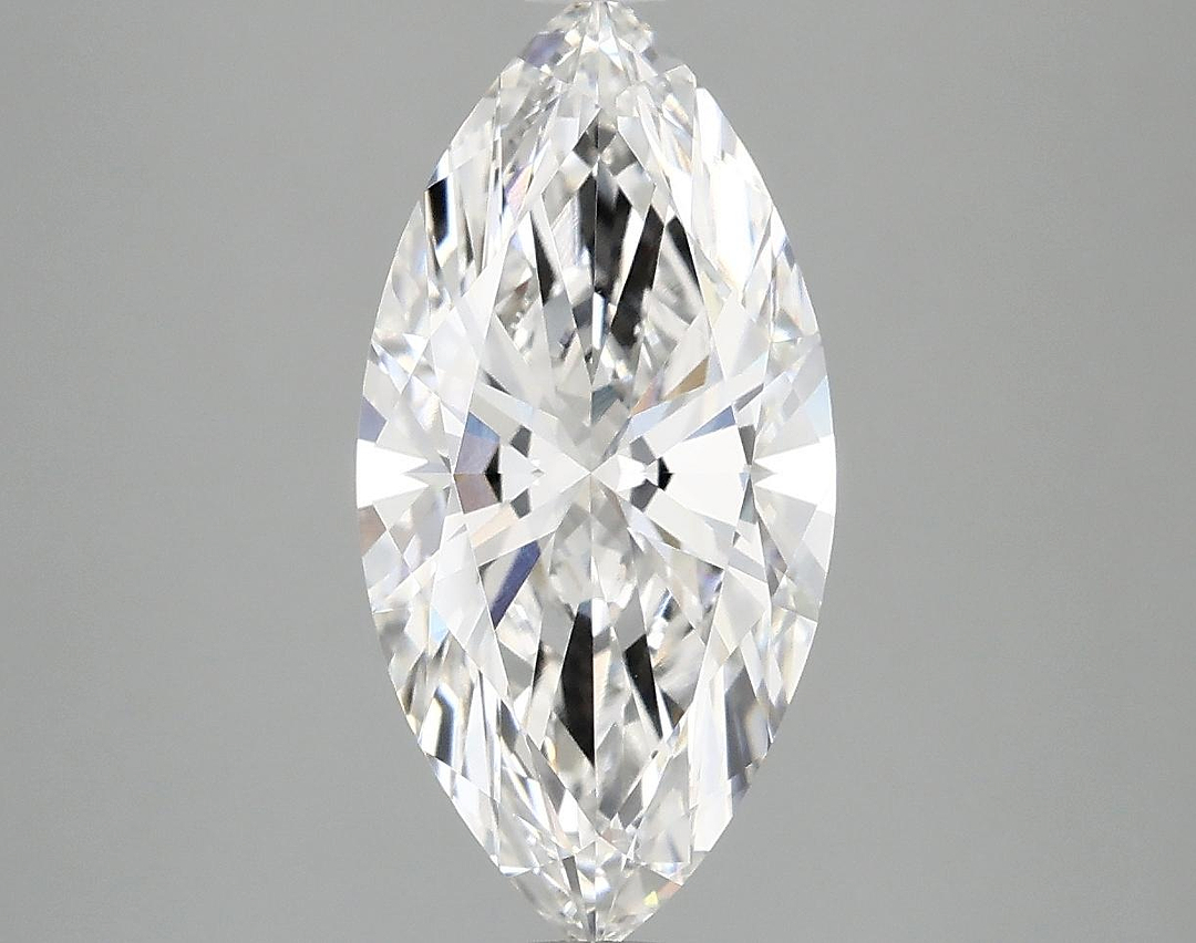 2.53 Carat Marquise Shaped Ideal Cut VVS2 IGI Certified Lab Grown Diamond