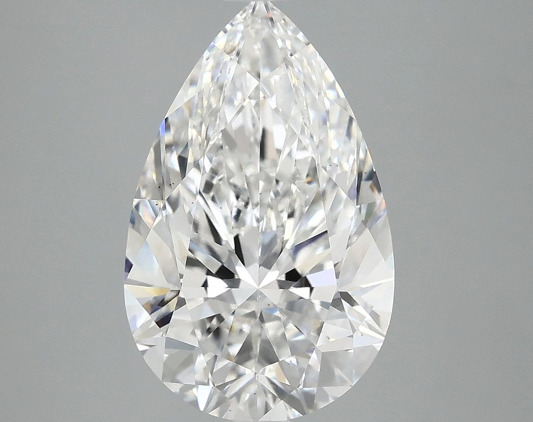 3.93 Carat Pear Shaped Ideal Cut VS2 IGI Certified Lab Grown Diamond