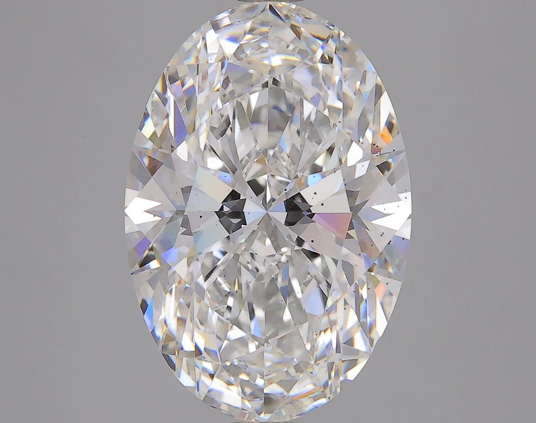 4.41 Carat Oval Shaped Ideal Cut SI1 IGI Certified Lab Grown Diamond