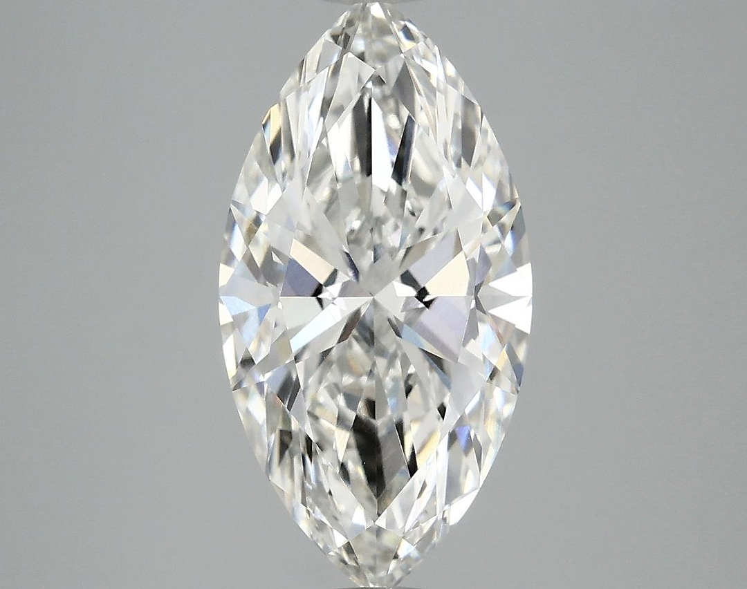 3.18 Carat Marquise Shaped Ideal Cut VVS2 IGI Certified Lab Grown Diamond