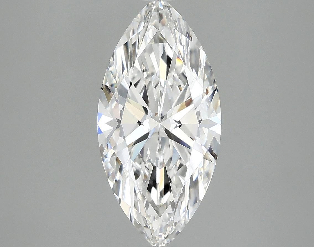 2.07 Carat Marquise Shaped Excellent Cut VVS2 IGI Certified Lab Grown Diamond