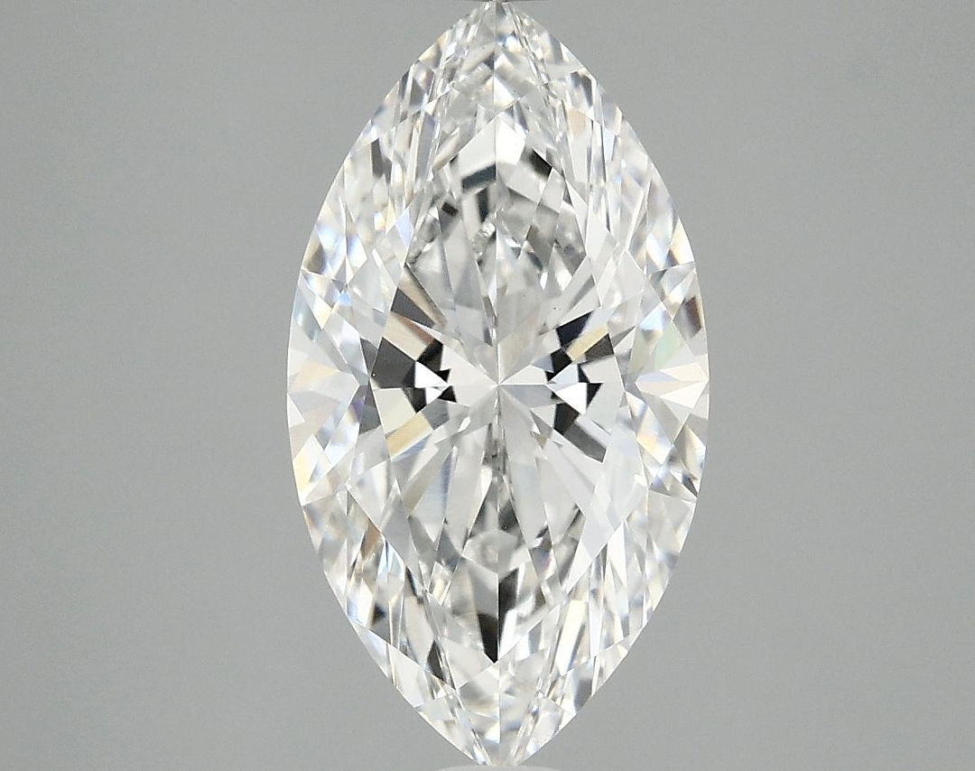 3.01 Carat Marquise Shaped Excellent Cut VVS2 IGI Certified Lab Grown Diamond