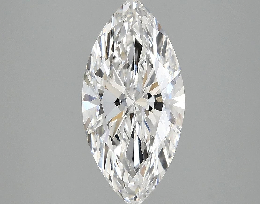 2.05 Carat Marquise Shaped Excellent Cut VVS2 IGI Certified Lab Grown Diamond