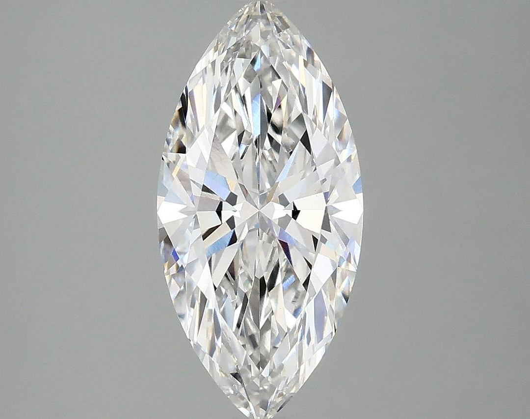 1.97 Carat Marquise Shaped Excellent Cut VVS2 IGI Certified Lab Grown Diamond