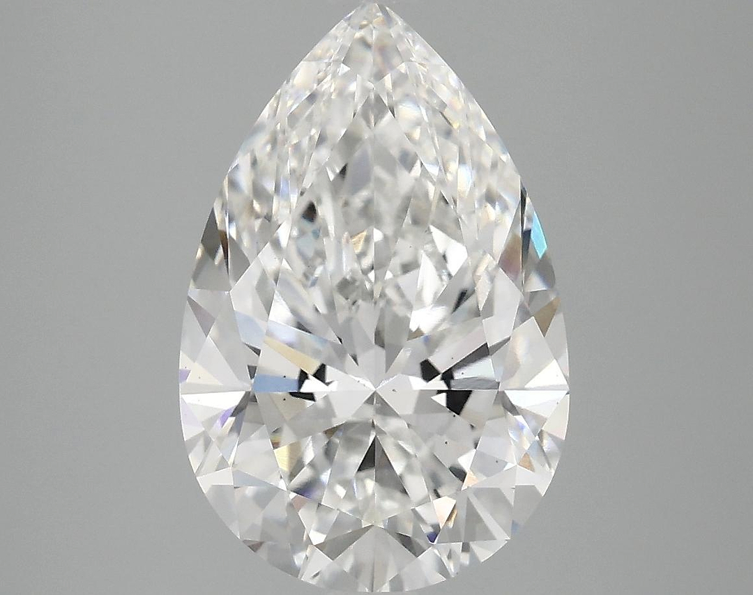 4.03 Carat Pear Shaped Excellent Cut VS2 IGI Certified Lab Grown Diamond