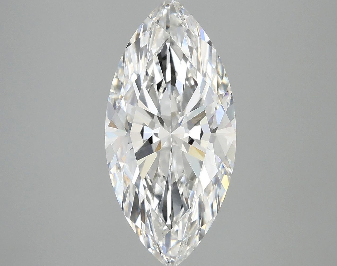3.06 Carat Marquise Shaped Excellent Cut VVS2 IGI Certified Lab Grown Diamond