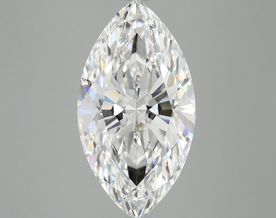 4.89 Carat Marquise Shaped Excellent Cut VVS2 IGI Certified Lab Grown Diamond
