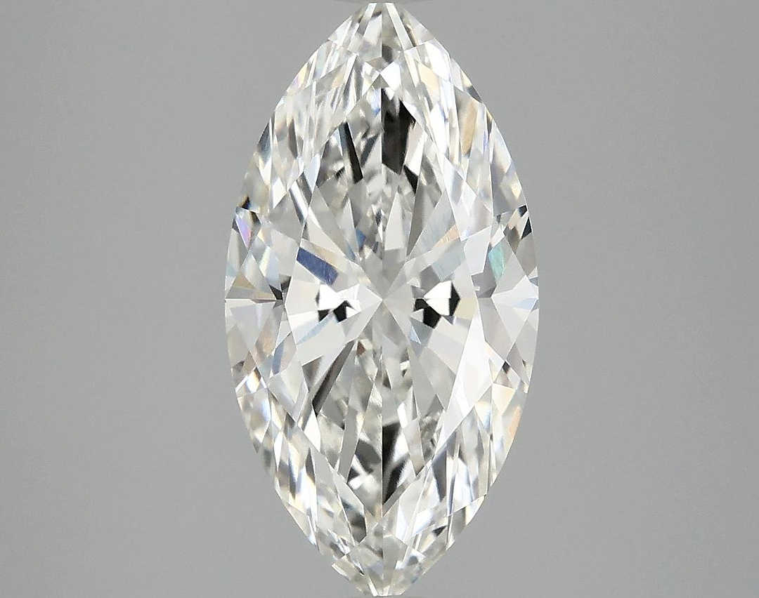 3.09 Carat Marquise Shaped Ideal Cut VVS2 IGI Certified Lab Grown Diamond