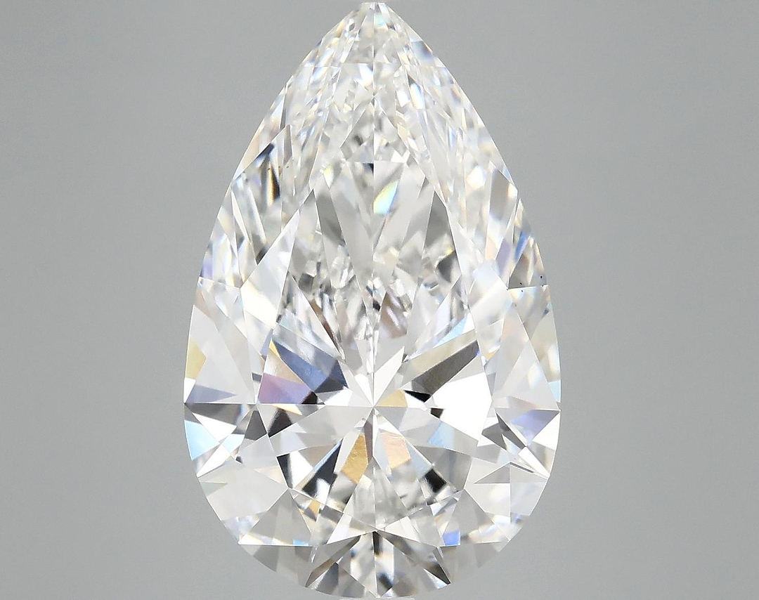 7.0 Carat Pear Shaped Ideal Cut VS1 IGI Certified Lab Grown Diamond