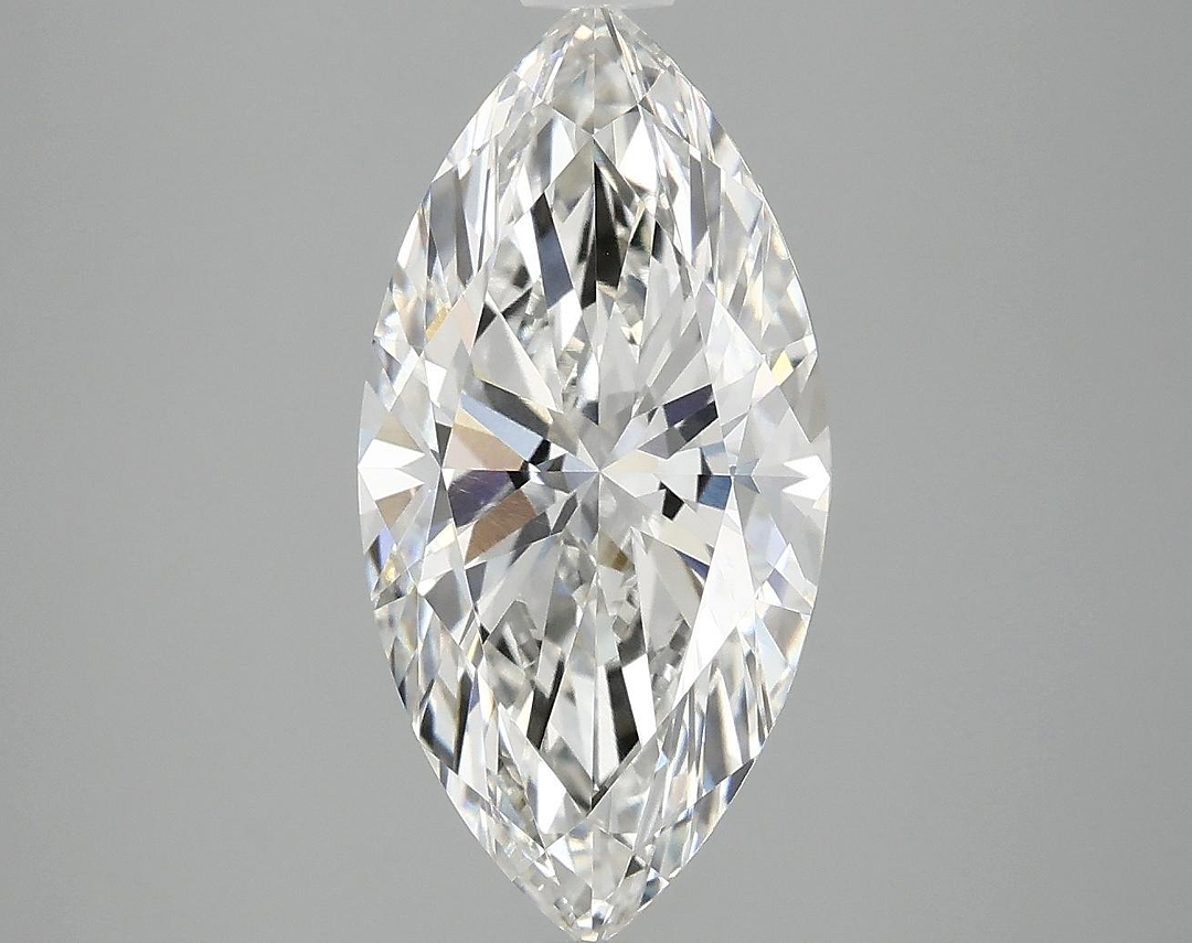 3.05 Carat Marquise Shaped Ideal Cut VVS2 IGI Certified Lab Grown Diamond
