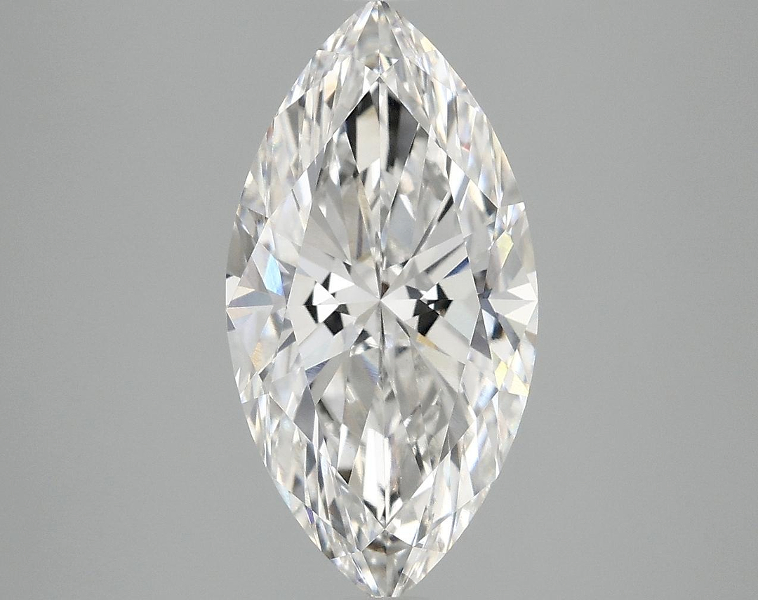 3.04 Carat Marquise Shaped Ideal Cut VVS2 IGI Certified Lab Grown Diamond