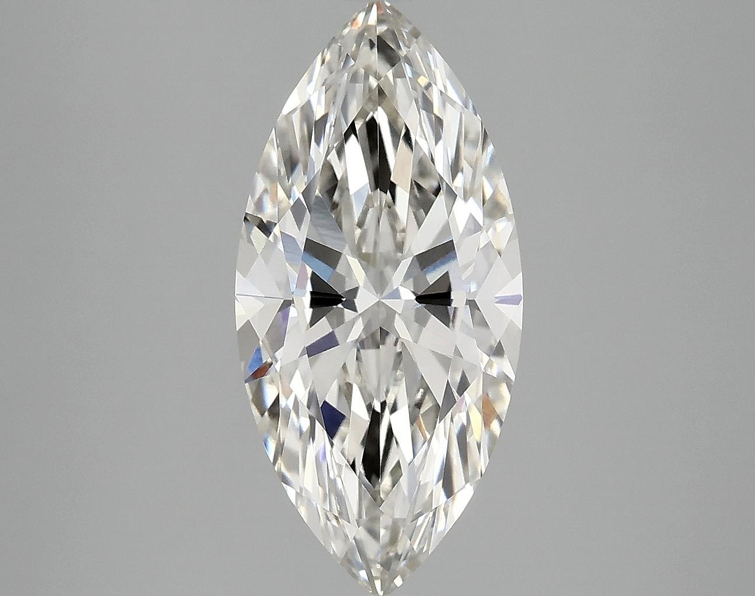 3.09 Carat Marquise Shaped Excellent Cut VVS2 IGI Certified Lab Grown Diamond