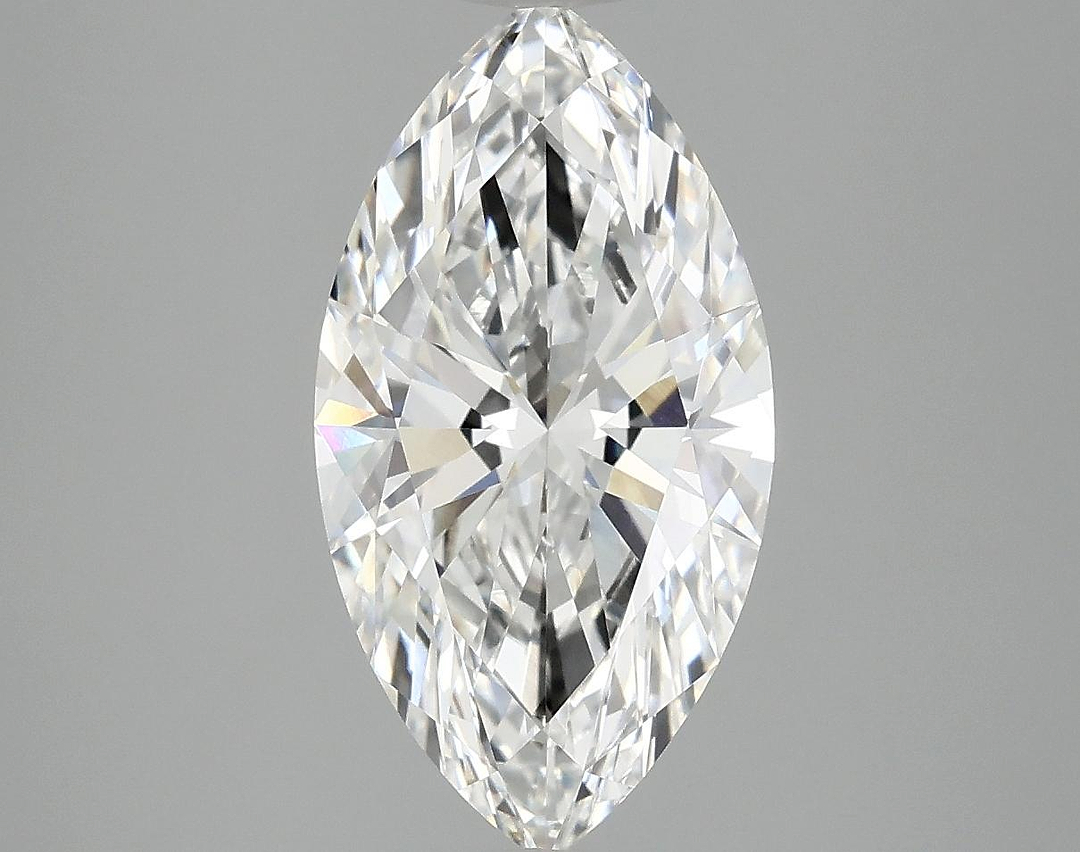 3.01 Carat Marquise Shaped Excellent Cut VVS2 IGI Certified Lab Grown Diamond