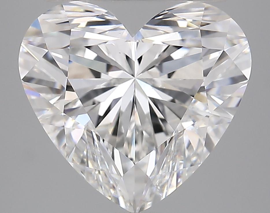 5.04 Carat Heart Shaped Ideal Cut VVS2 IGI Certified Lab Grown Diamond