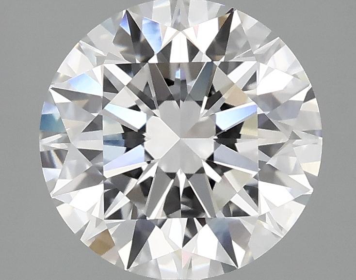 2.54 Carat Round Shaped Ideal Cut VVS2 IGI Certified Lab Grown Diamond