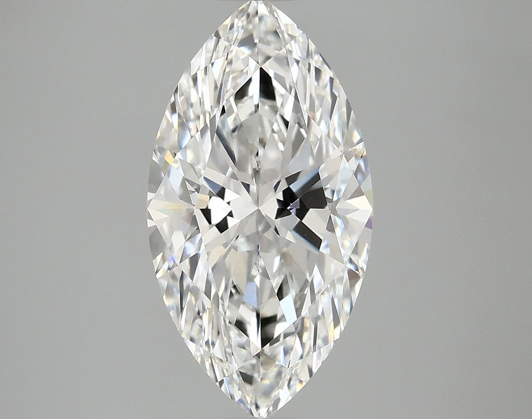3.03 Carat Marquise Shaped Excellent Cut VVS2 IGI Certified Lab Grown Diamond