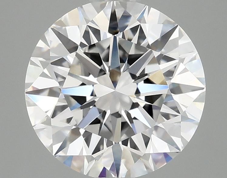 2.53 Carat Round Shaped Ideal Cut VVS2 IGI Certified Lab Grown Diamond