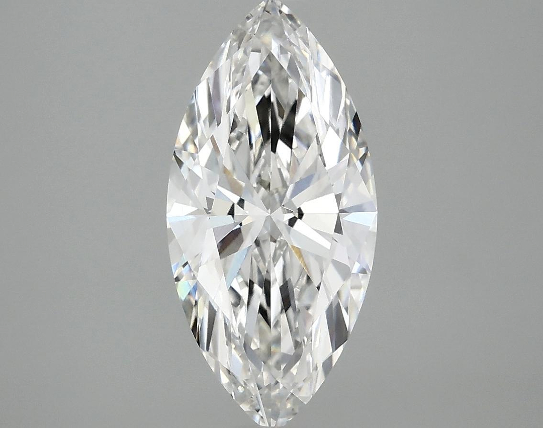 2.02 Carat Marquise Shaped Excellent Cut VVS1 IGI Certified Lab Grown Diamond