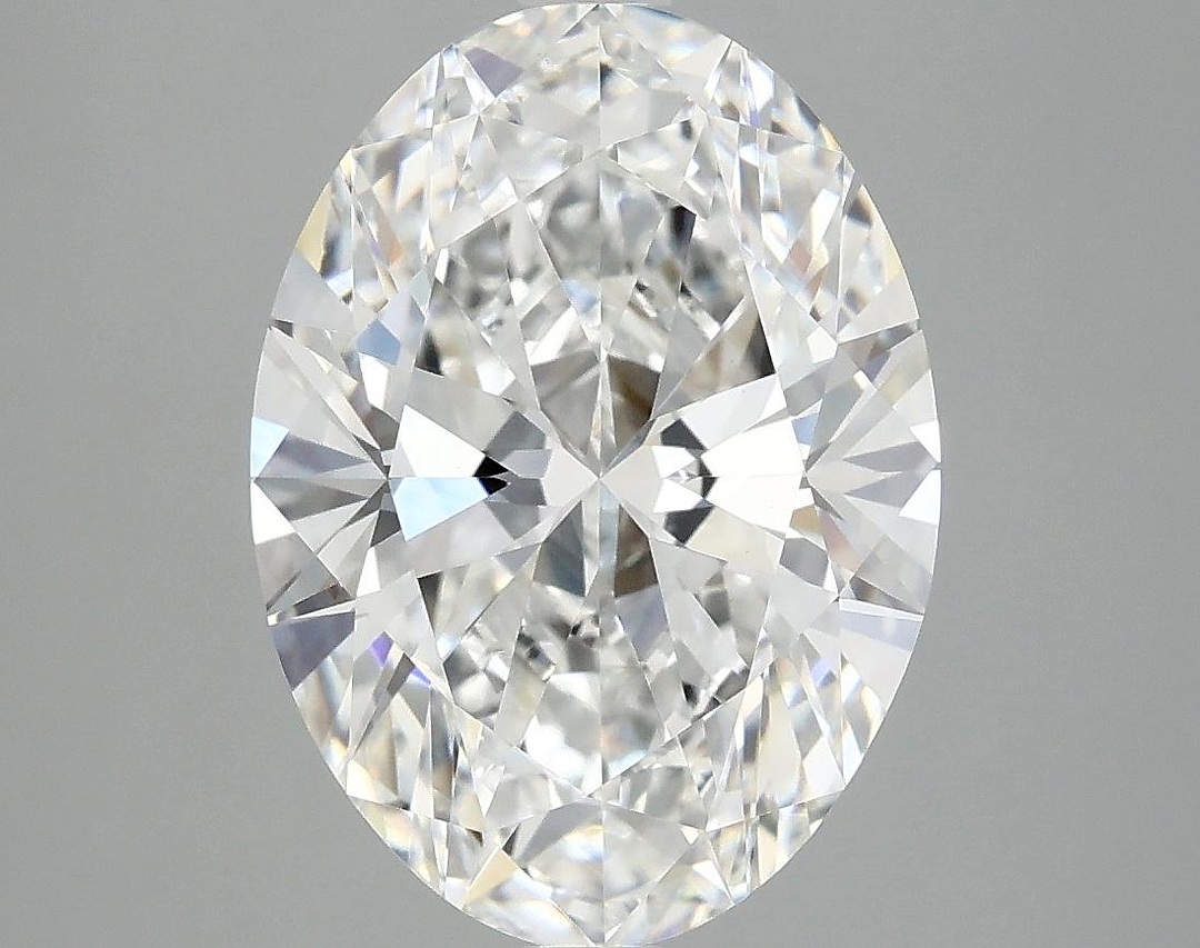 4.07 Carat Oval Shaped Ideal Cut VVS2 IGI Certified Lab Grown Diamond
