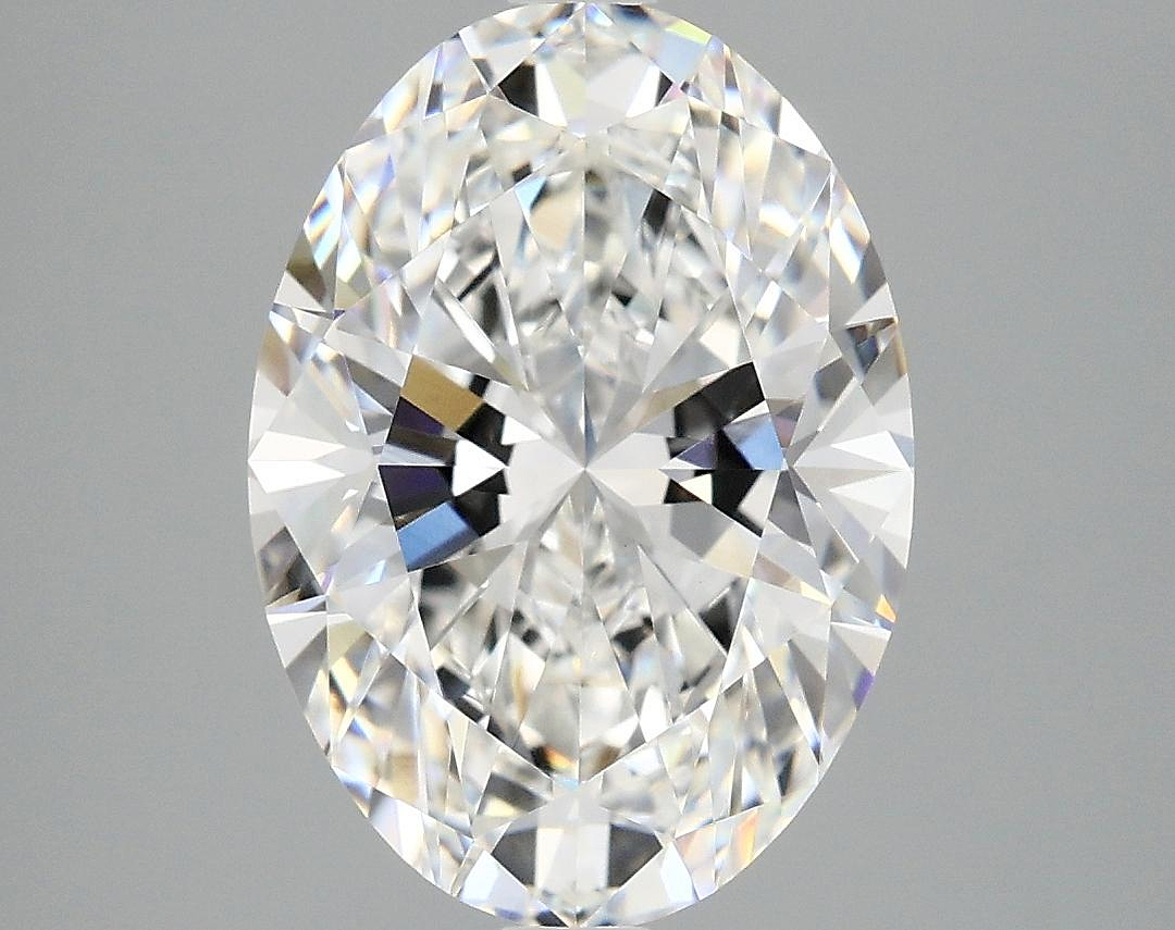 4.06 Carat Oval Shaped Ideal Cut VVS2 IGI Certified Lab Grown Diamond
