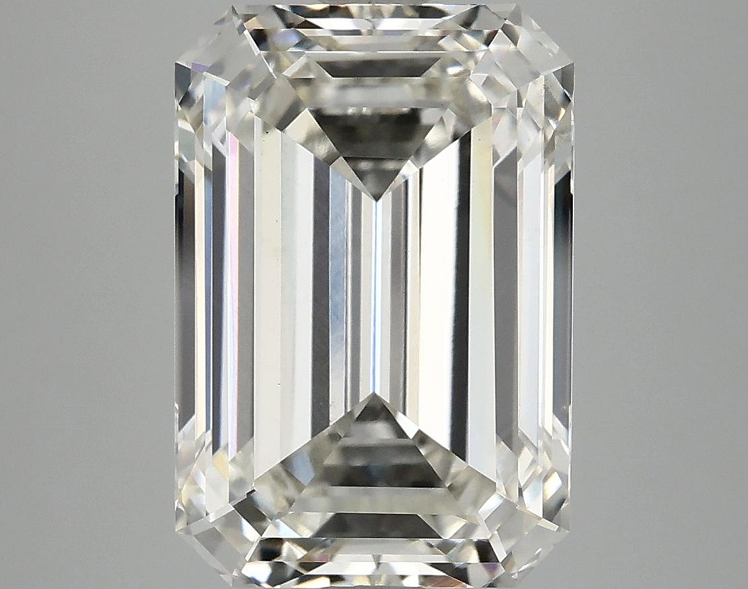 6.48 Carat Emerald Shaped Ideal Cut VS1 IGI Certified Lab Grown Diamond